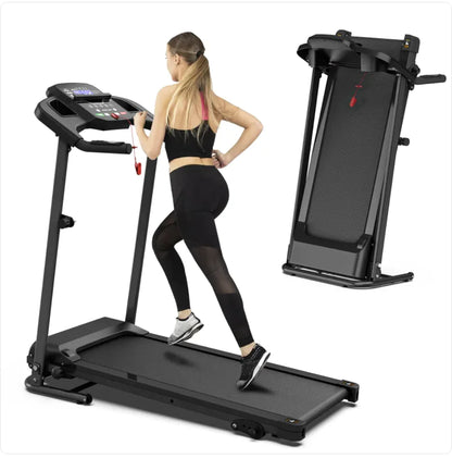 Folding Treadmill with Pulse Sensor