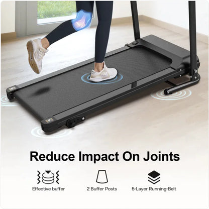 Folding Treadmill with Pulse Sensor